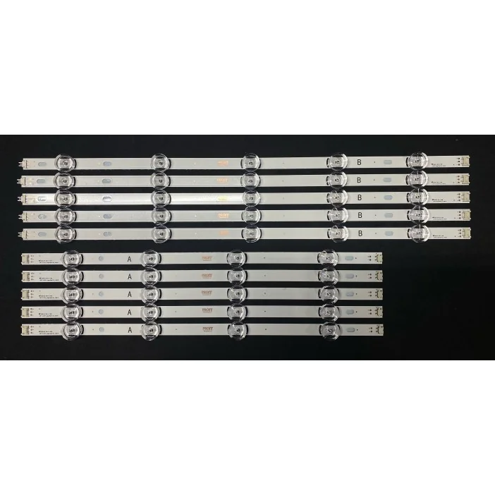 Set barete LG 50" - 5 barete x (5+4) led, 10 bucati, 5A + 5B Set barete LG 50" - 5 barete x (5+4) led, 10 bucati, 5A + 5B