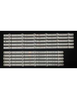 Set barete LG 42" - 5 barete x 11 leduri - 6 + 5 leduri - 3V - 870mm - Innotek 42" NDE Rev 0.3 A + B - SVL420A60