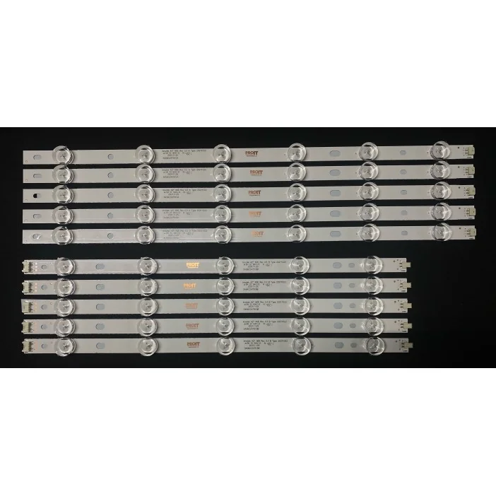 Set barete LG 42" - 5 barete x 11 leduri - 6 + 5 leduri - 3V - 870mm - Innotek 42" NDE Rev 0.3 A + B - SVL420A60