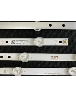 Set barete Philips 43" - 3 barete x 9 leduri - 3V - 840mm - LB43046 V0_00 - GJ-2K18-D3X3-430-D309-PHP